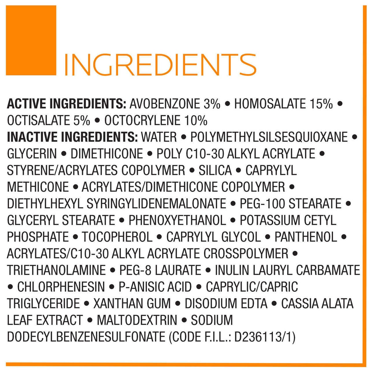 Anthelios Melt-In Milk Sunscreen for Face & Body SPF 100