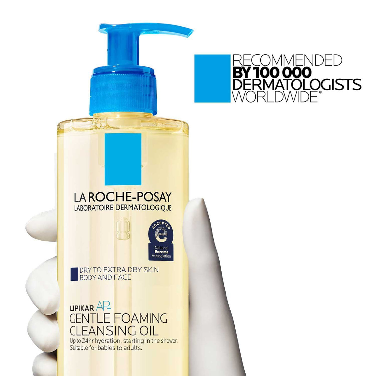 Lipikar AP+ Gentle Foaming Cleansing Oil
