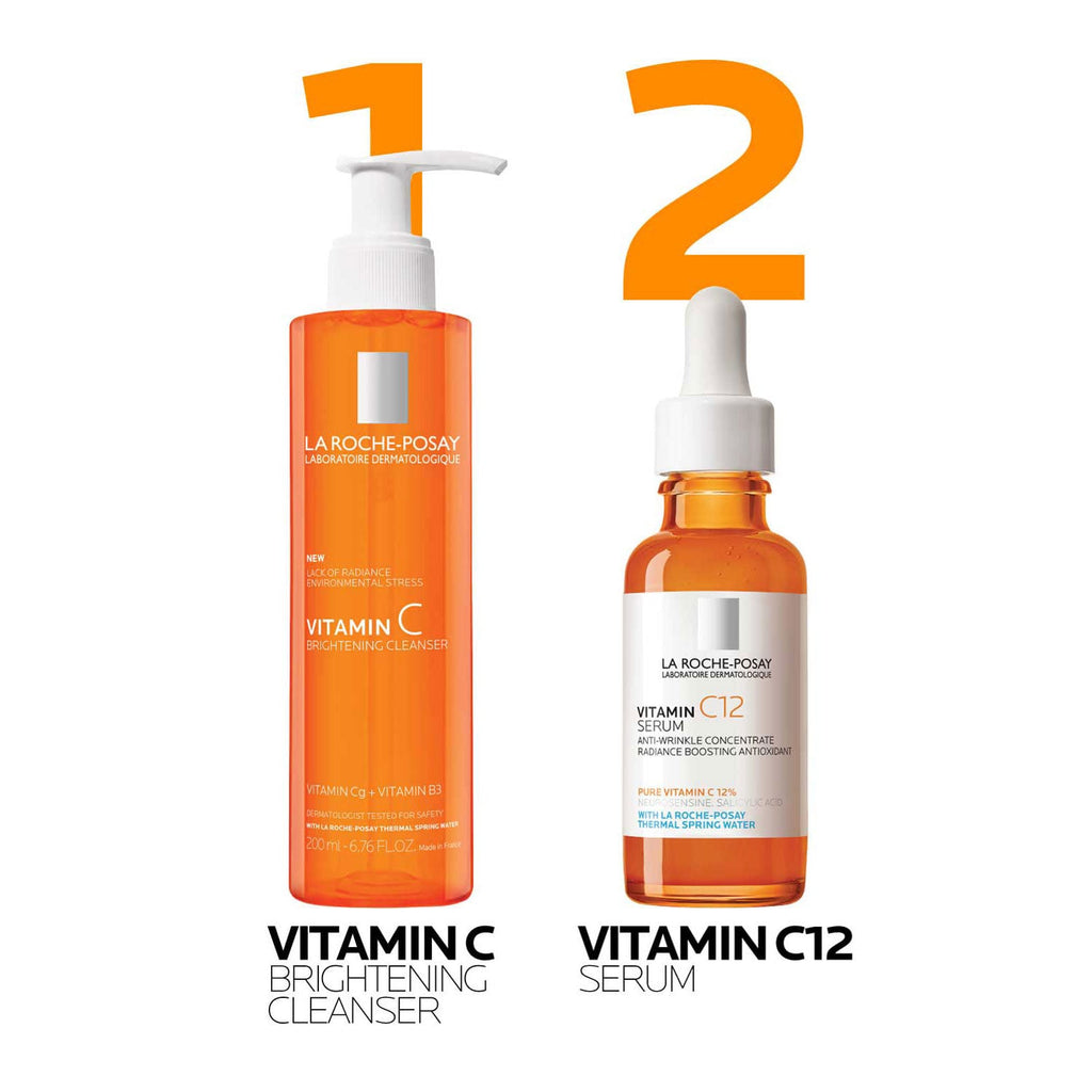 Vitamin C Brightening Cleanser & Vitamin C12 Serum