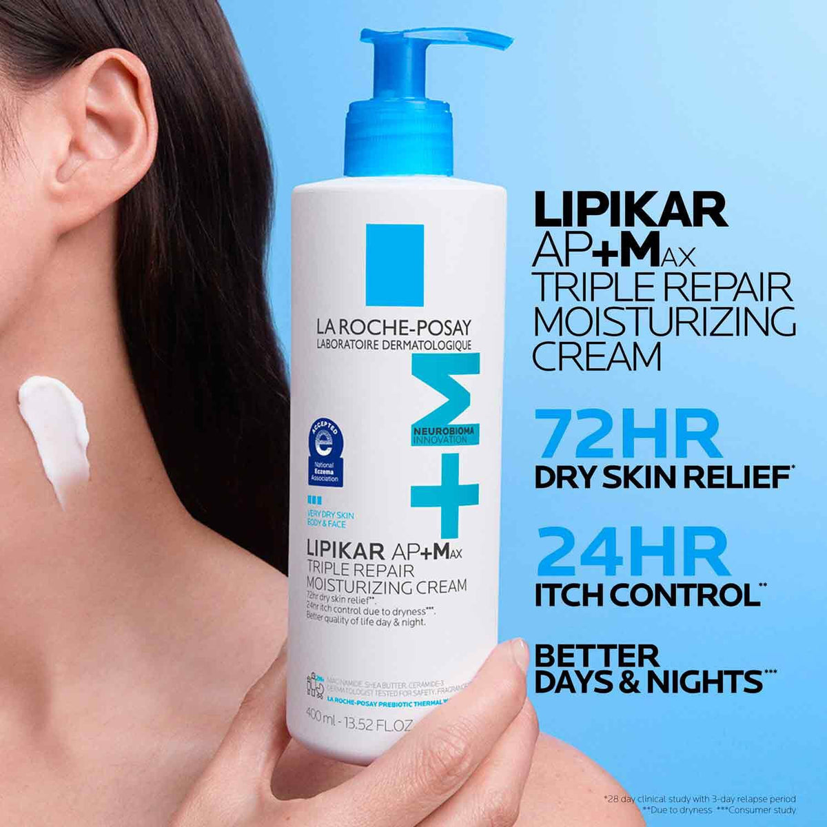 Lipikar AP+MAX Triple Repair Moisturizing Cream