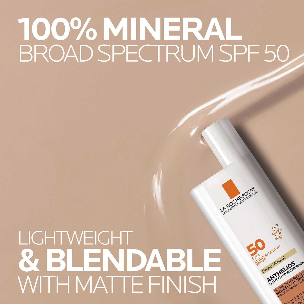 Anthelios Mineral Tinted Sunscreen for Face with SPF